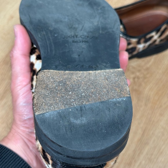 Jimmy Choo Leopard Print Oxfords - Picture 9 of 9